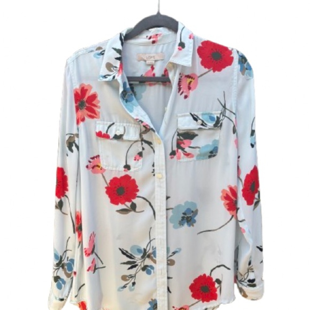 Floral Button-Up Shirt‎